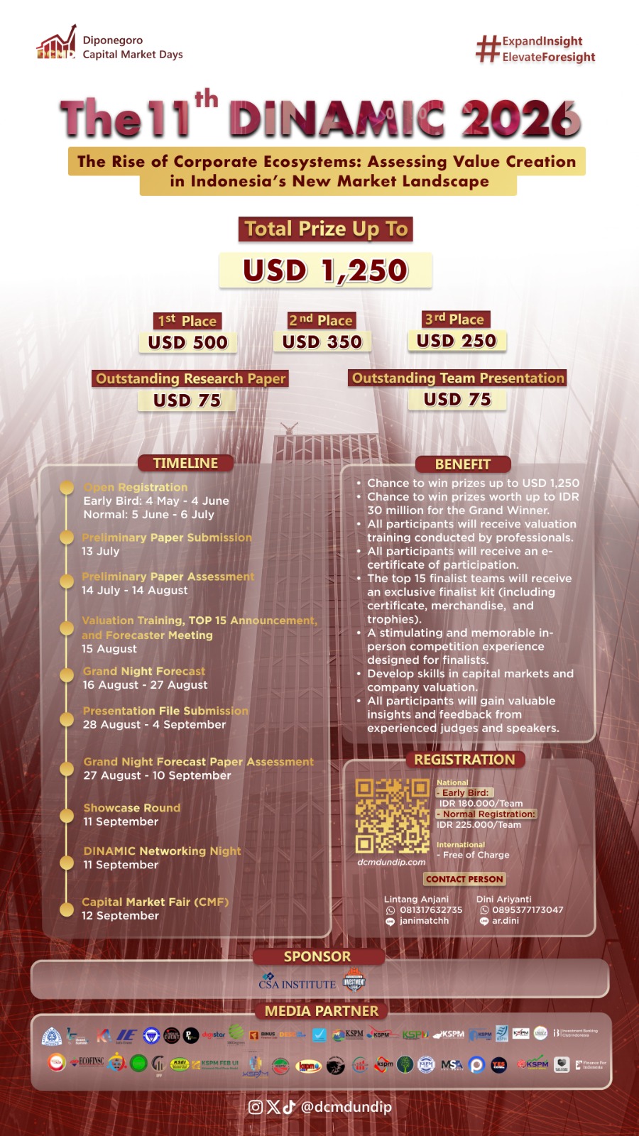 The 11th DINAMIC 2026 Poster
